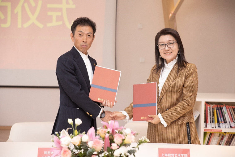 地域社会との持続的な取り組みの一環として スタイレムの上海現地法人が上海視覚芸術学院へ寄付金を贈呈・生地を無償提供