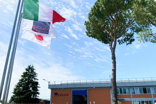 イタリア現地法人に隣接するGiolica社